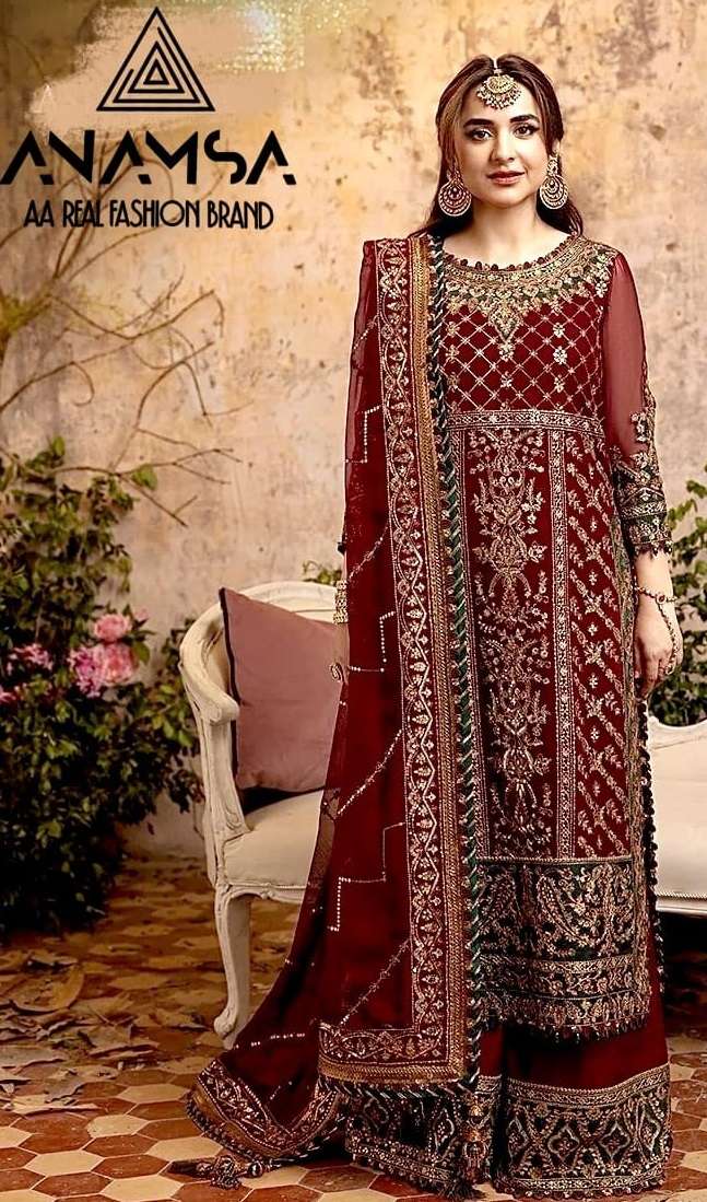 D No- 288  Semi Stitched by Anamsa